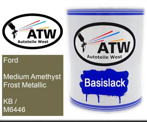 Ford, Medium Amethyst Frost Metallic, KB / M6446: 1L Lackdose, von ATW Autoteile West.